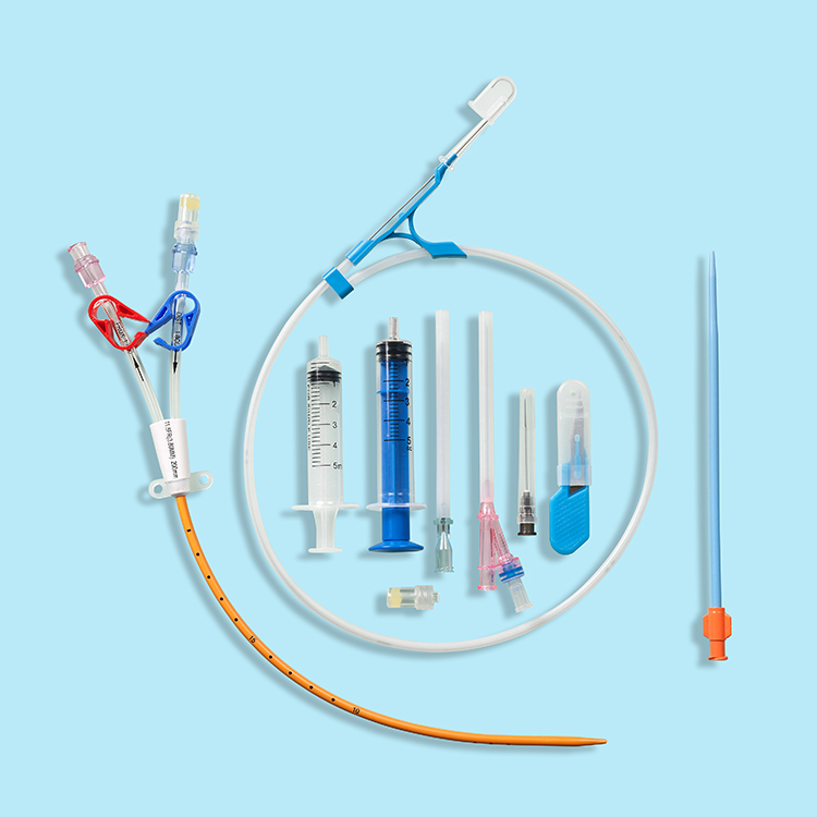 DOUBLE Lumen Hemodialysis Catheter kit_Anesthesia Medical