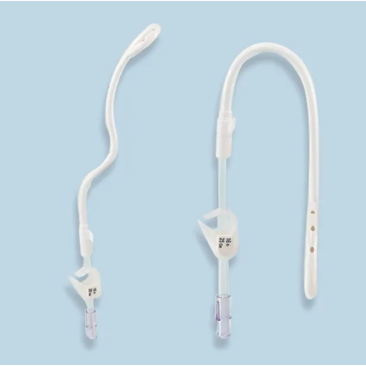 Drainage catheter (curved)