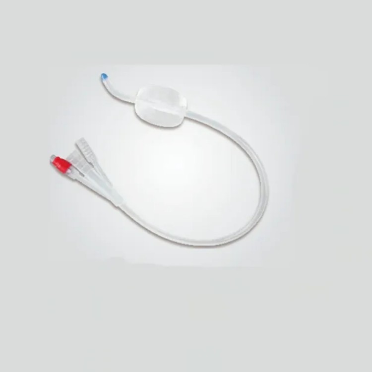 smooth silicon integrated bend tip foley catheter