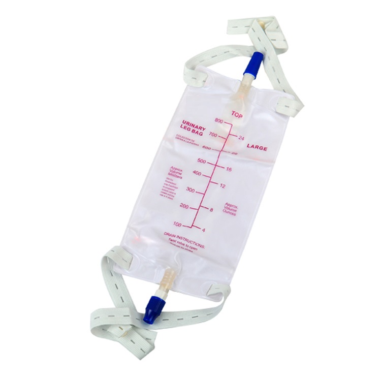 DISPOSABLE URINE LEG BAG FOR